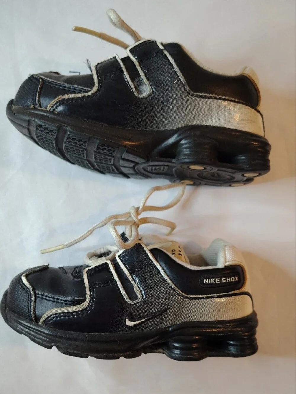 Nike Black and White Baby Walker Sneakers